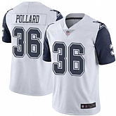 Nike Cowboys 36 Tony Pollard White 2019 NFL Draft First Round Pick Color Rush Limited Jersey Dzhi,baseball caps,new era cap wholesale,wholesale hats